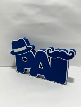 მამის დღის დეკორატიული ნიშანი „DAD“ thumbnail 2