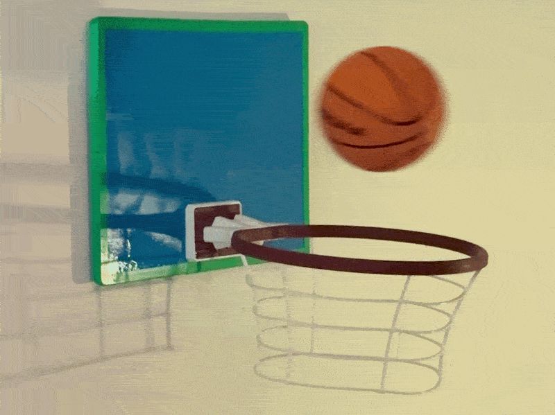 first fully functional, NBA-sized Basketball Hoop