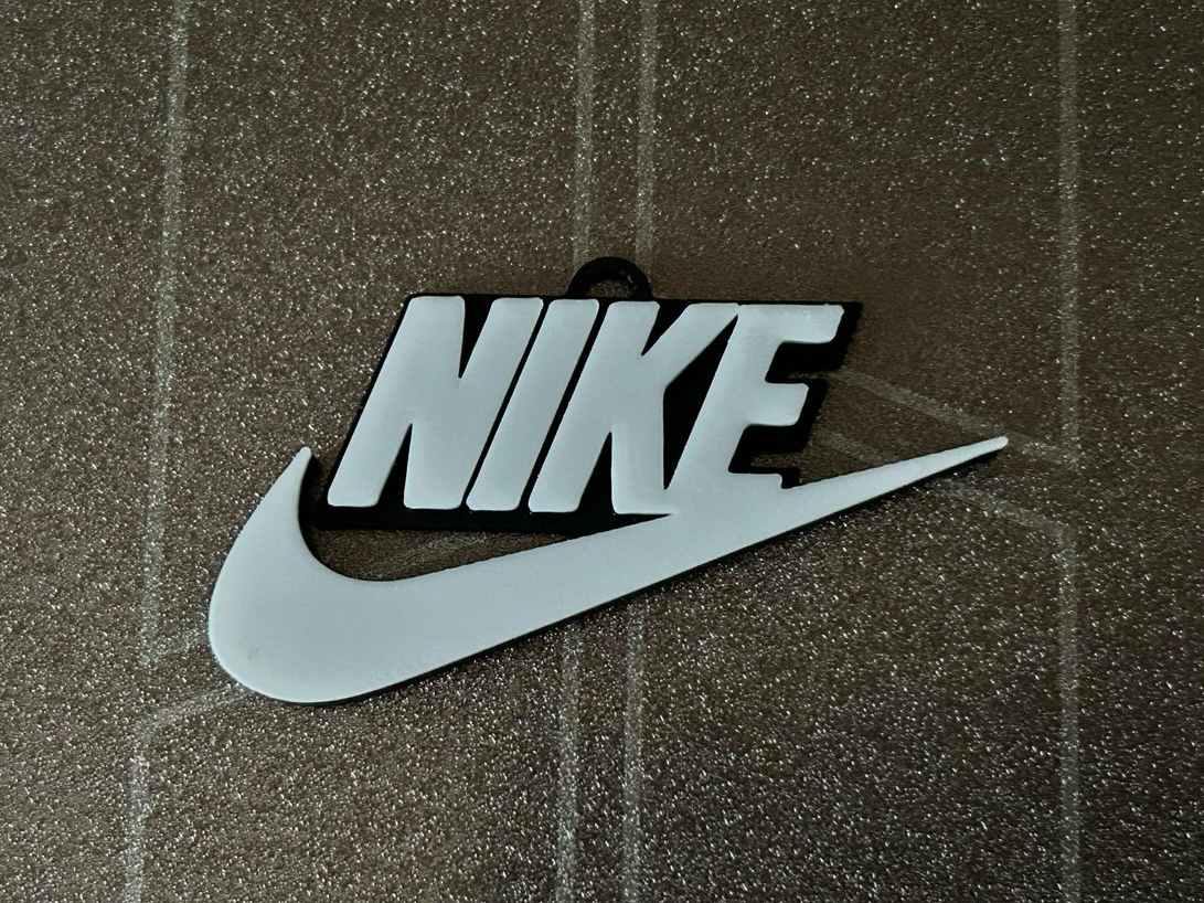 Nike Logo Keychain