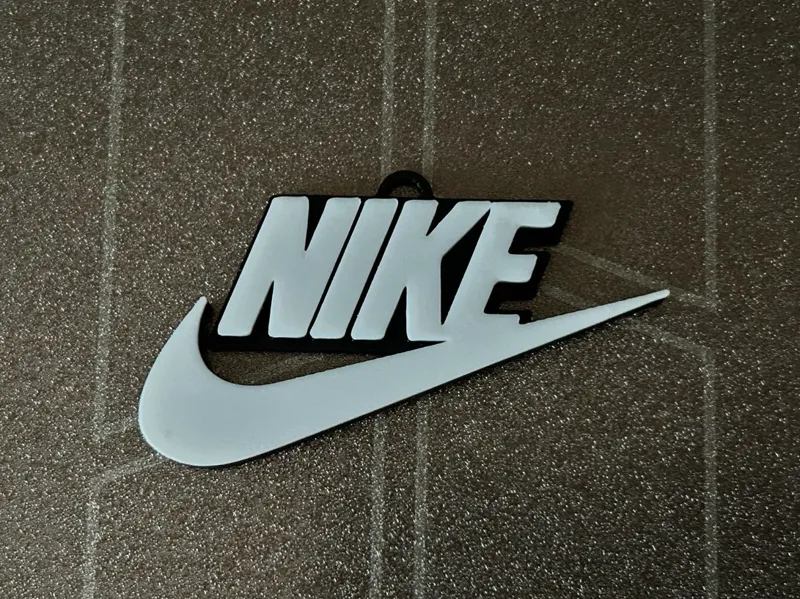 Nike Logo Keychain