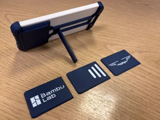 Snap-n-Slide: GT8 Pro Phone Stand & Camera Cover