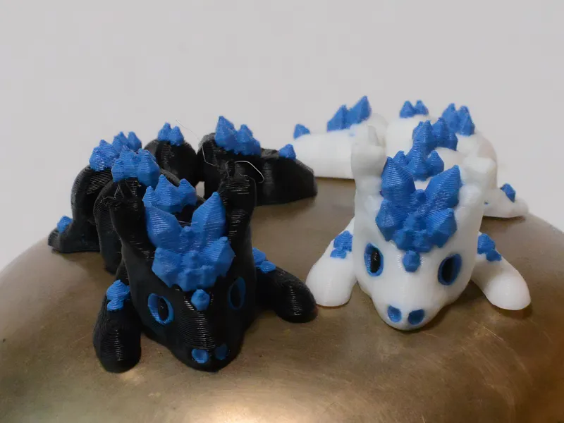 Mini cute crystal dragon