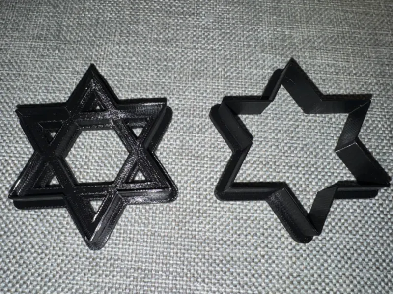 Star of David Cookie Cutter