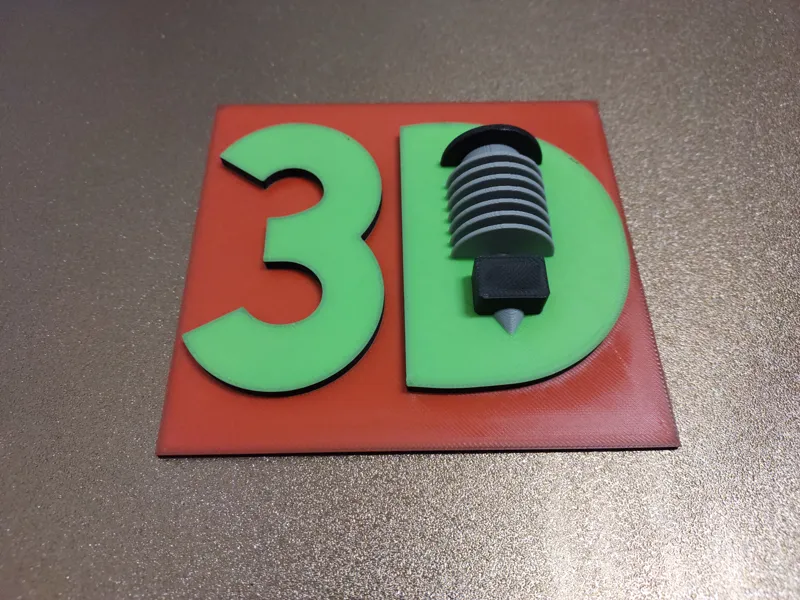 3D Logo Sign Nozzle