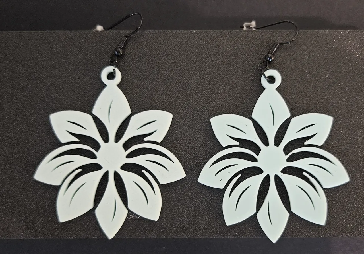 Blooming Flower Earring view 3