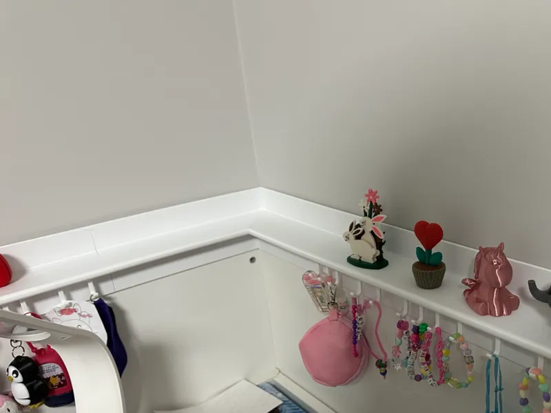 IKEA SMÅSTAD Edge Shelf - Corner 45