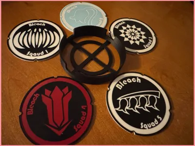 (Bleach) Gotei 13 Coasters