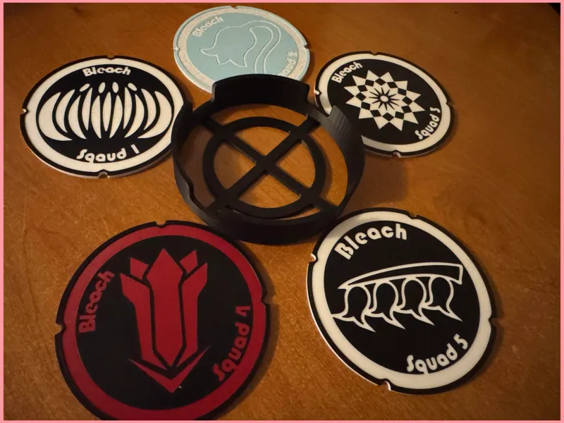 (Bleach) Gotei 13 Coasters