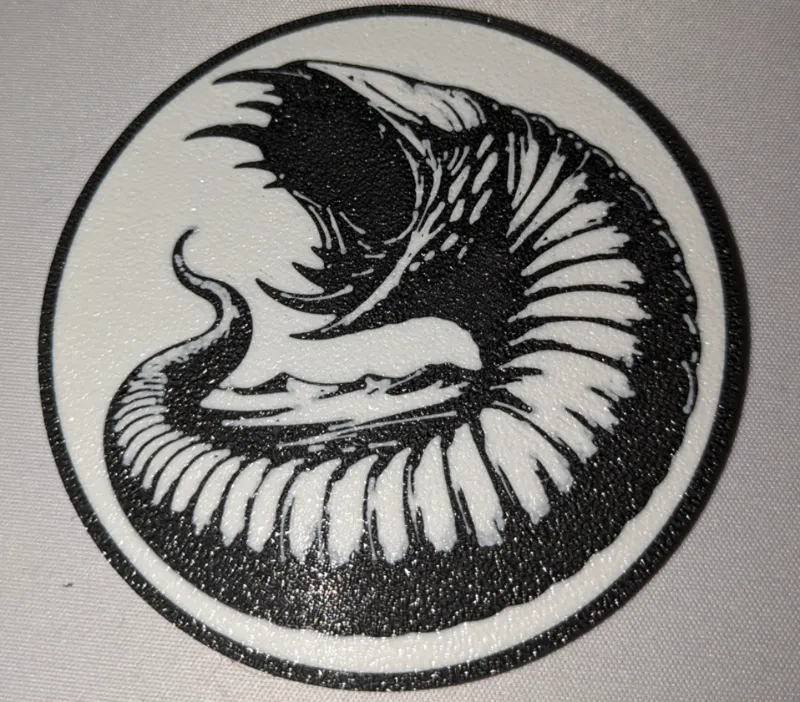 Sand worm coaster