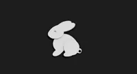 Porte-clés lapin — photo 1