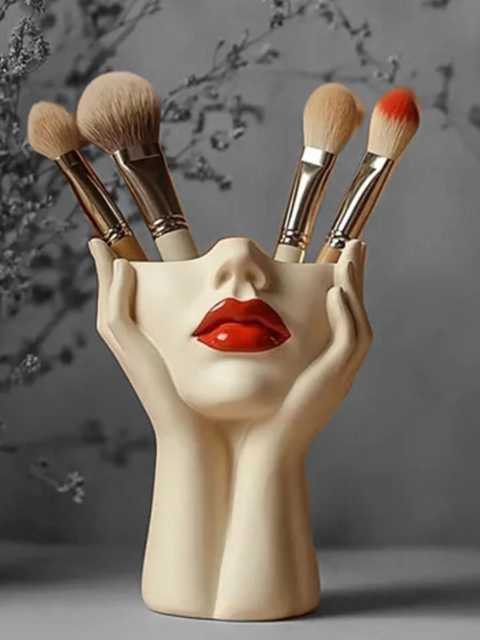 Organizador de maquillaje con rostro — imagen 4 de impresión 3D