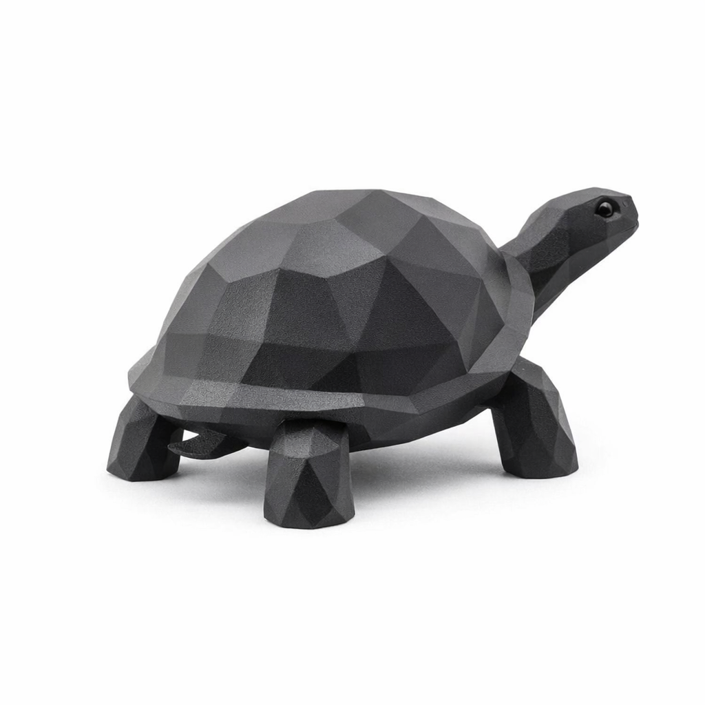 Miniatura 4 do modelo 3D Walking Low Poly Turtle