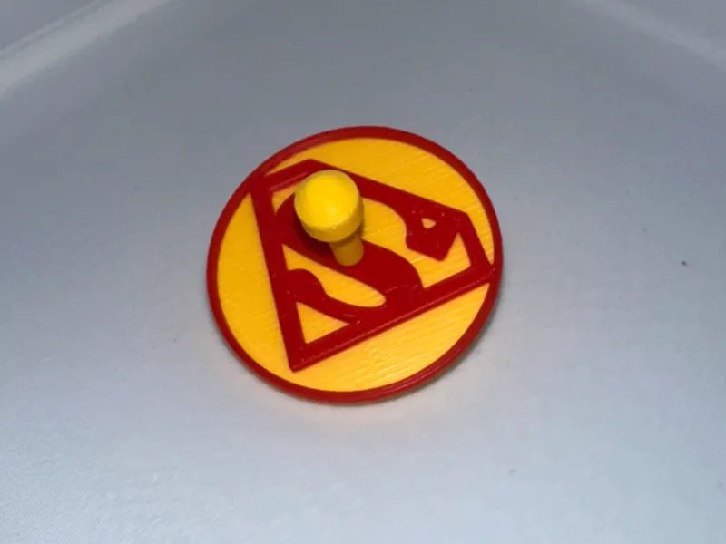 Superman Spinning Top