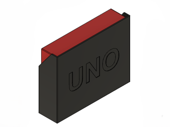 Boite de jeu UNO
