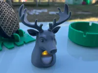 Tête de cerf photophore — photo 2