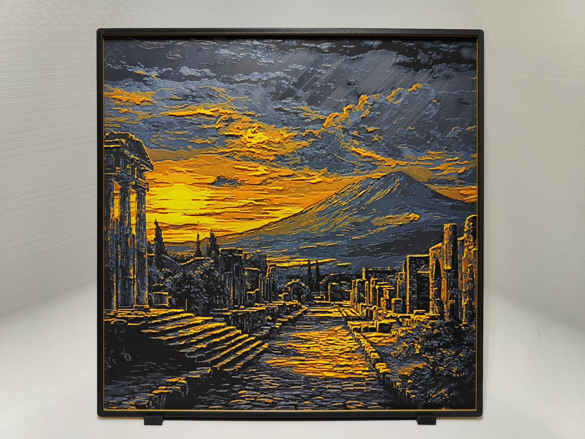 Pompeii Sunset - Hueforge