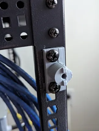 Ikea Skadis mount for Server Rack