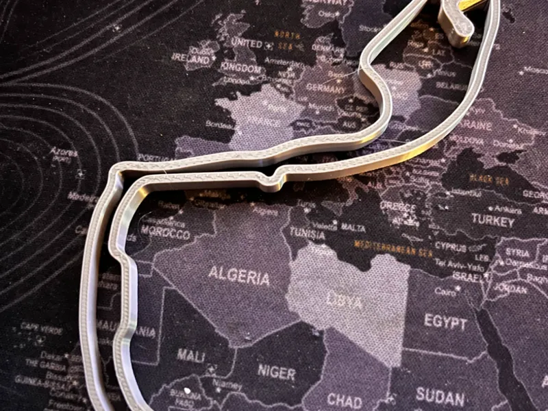 Formula 1 Monaco Circuit Model