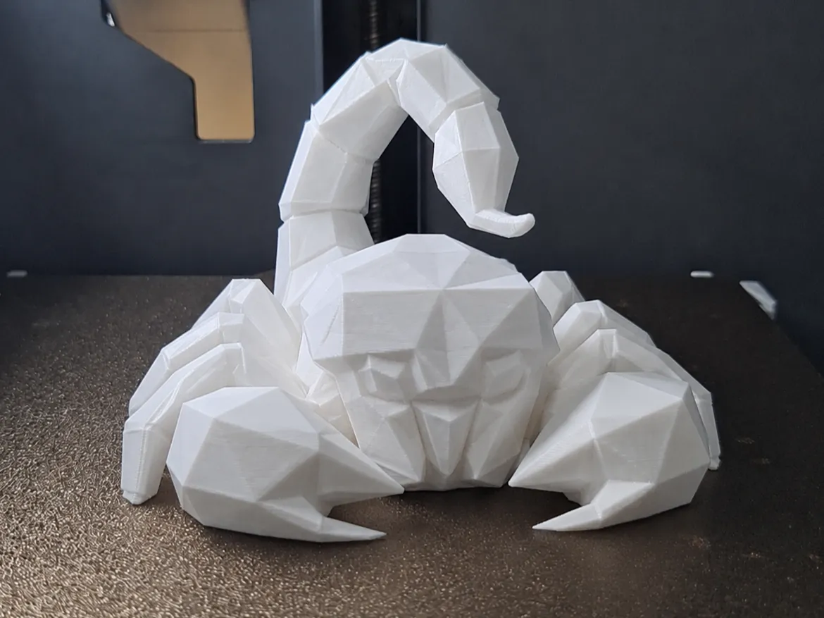 Low Polly Scorpion - Free 3D Print Model - MakerWorld