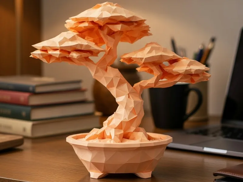 Low Poly Bonsai v6