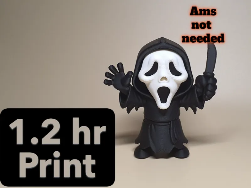Scream Ghost face Chibi