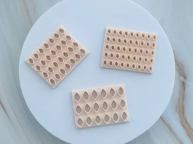 Petals Polymer Clay Earrings Cutter