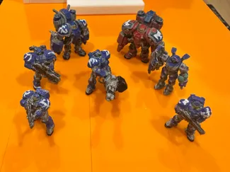 StarCraft II - Terran Marine Squad V2