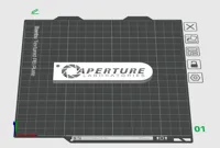 Porte-clés logo Aperture Science (version corrigée) — photo 2