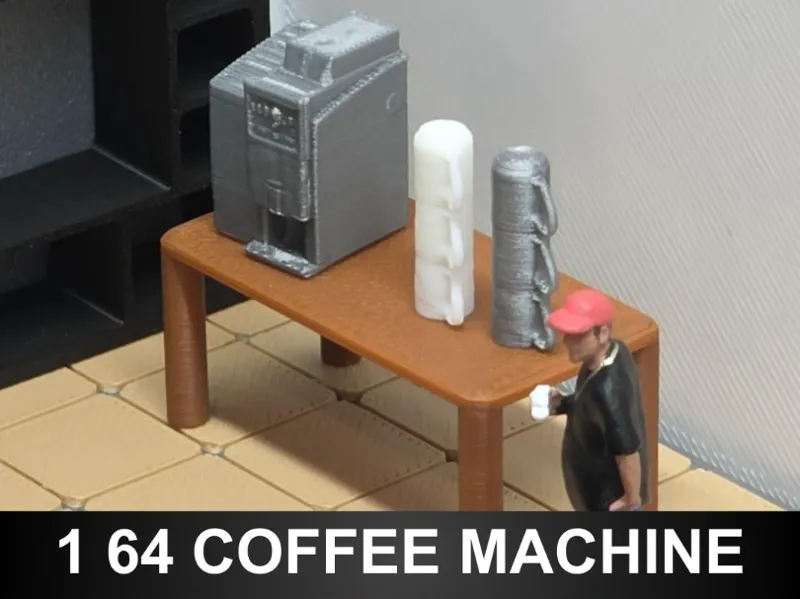 1 64 COFFEE MACHINE STATION| 0.2