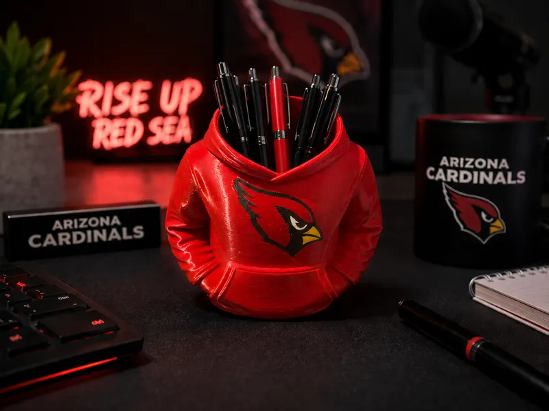 Arizona Cardinals Hoodie Pen Cup