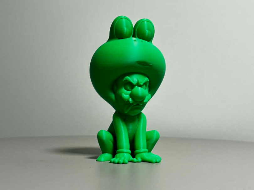 Luigi in Frog Suit from Super Mario Galaxy Movie