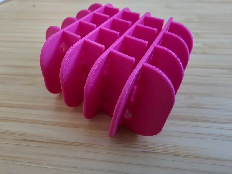 mini worm fidget toys print-in-place