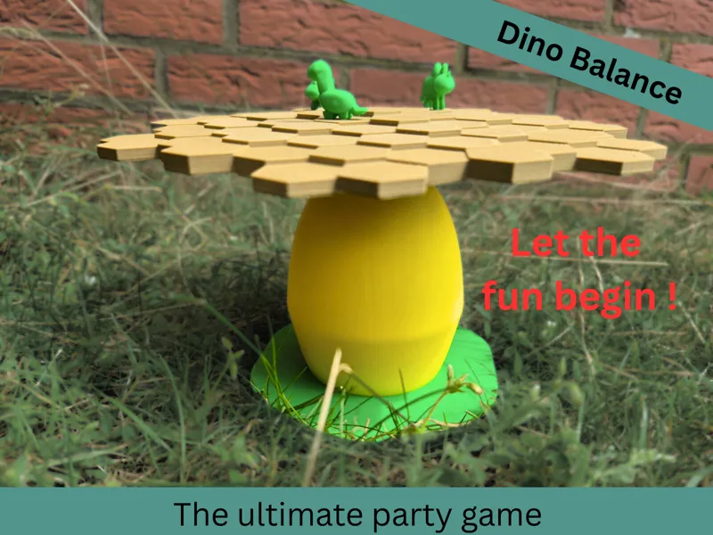 Dino Balance – The Ultimate Dino Tipping Challenge