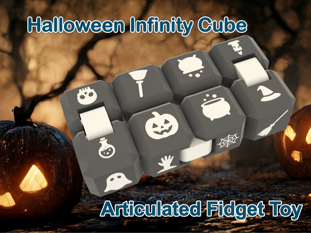 Halloween Infinity Fidget Cube