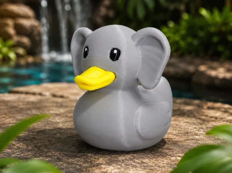 TrailQuackers Cute Elephant Duck Duckie!
