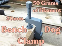 20mm Bench Dog Clamp - Set and Individual