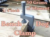 3/4" Bench Dog Clamp - Set and Individual