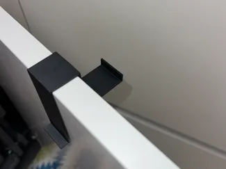 Space-Saving Towel Holder with Door Security Hook