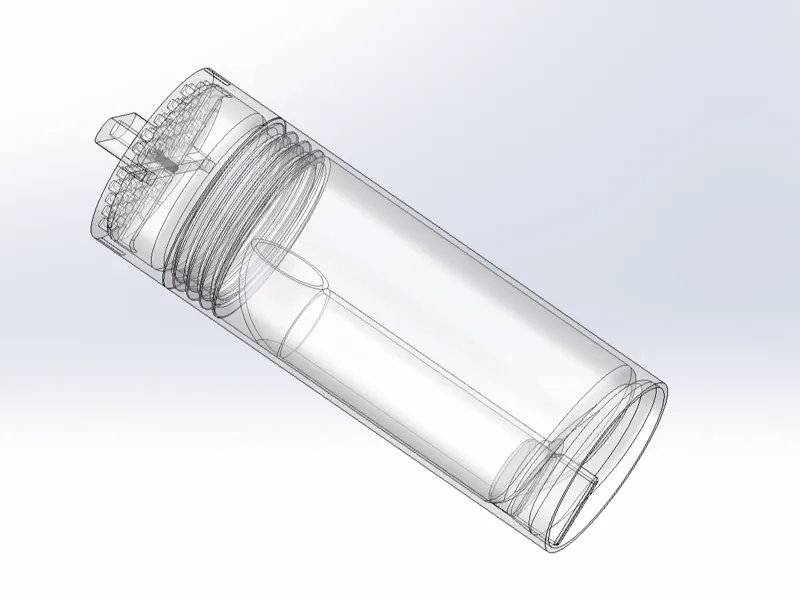 咖啡烘豆机取豆器（适配外径8cm内径7cm玻璃筒的DIY烘豆机）