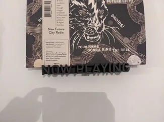 Now Playing vinyl holder