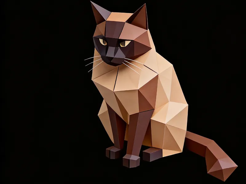Gatto Lowpoly (Birillo)