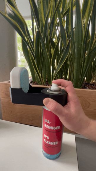 Halterung IPA Sprühdose 66mm Bauplattenreiniger