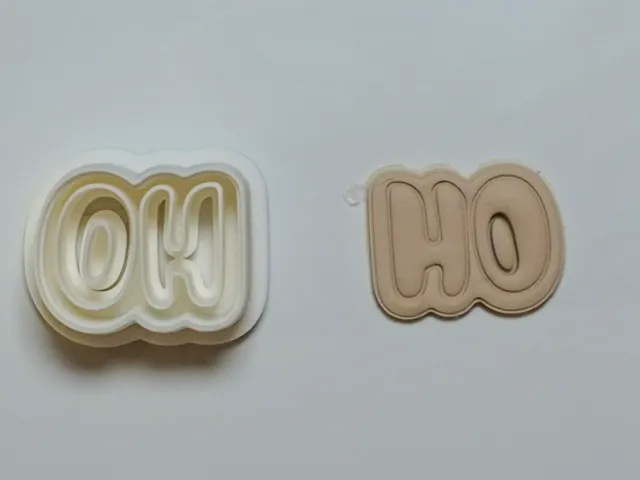 Christmas Ho Ho Ho Polymer Clay Cutter Earrings