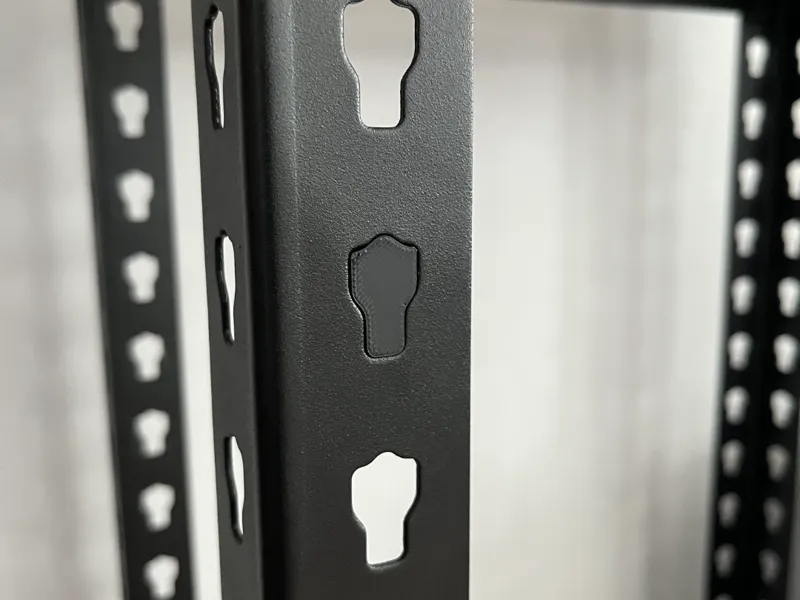 Metal Storage Rack Plug (Butterfly Pin Profile)