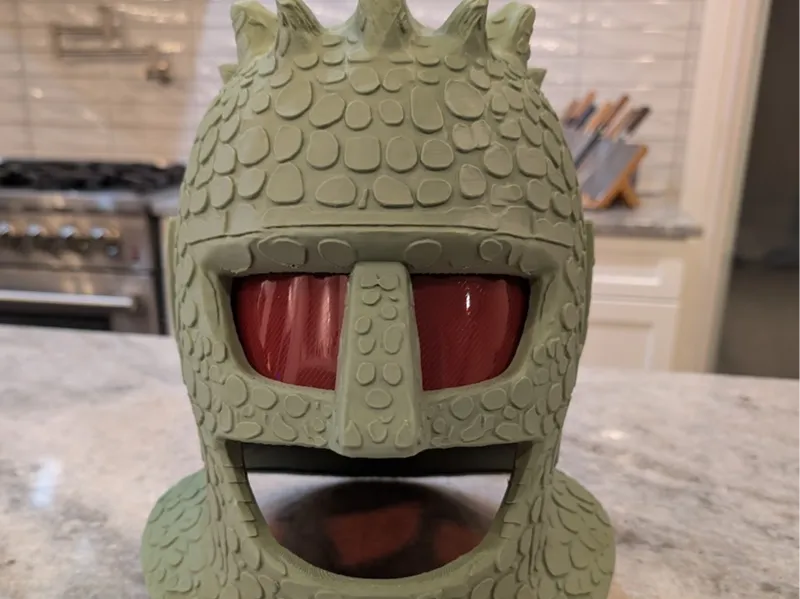 Ice Warrior Doctor Who Wearable Cosplay Helmet