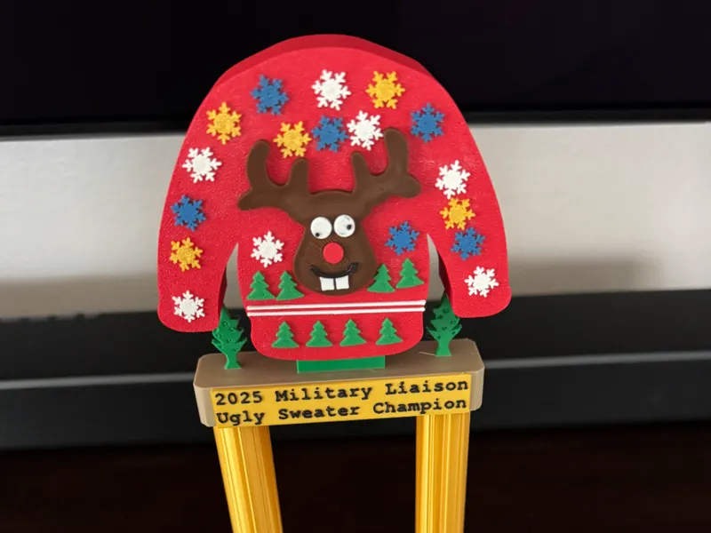 Ugly Sweater Trophy Combo