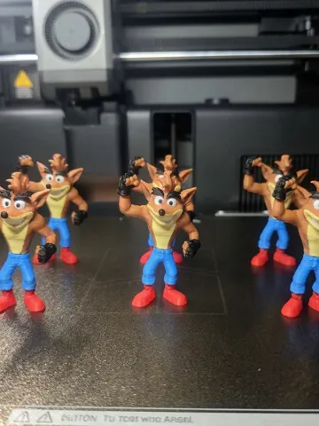 Llavero: Crash Bandicoot keychain Multicolor — vista de referencia 2