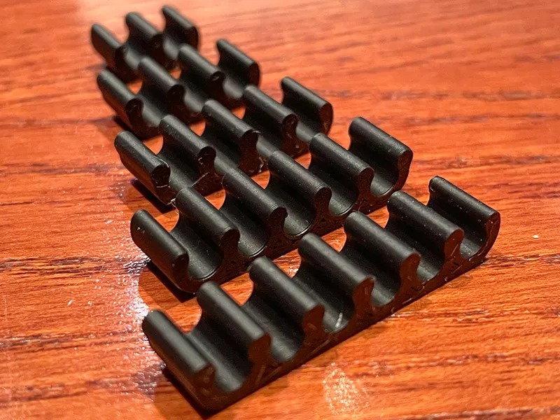 USB Cable management clips. 