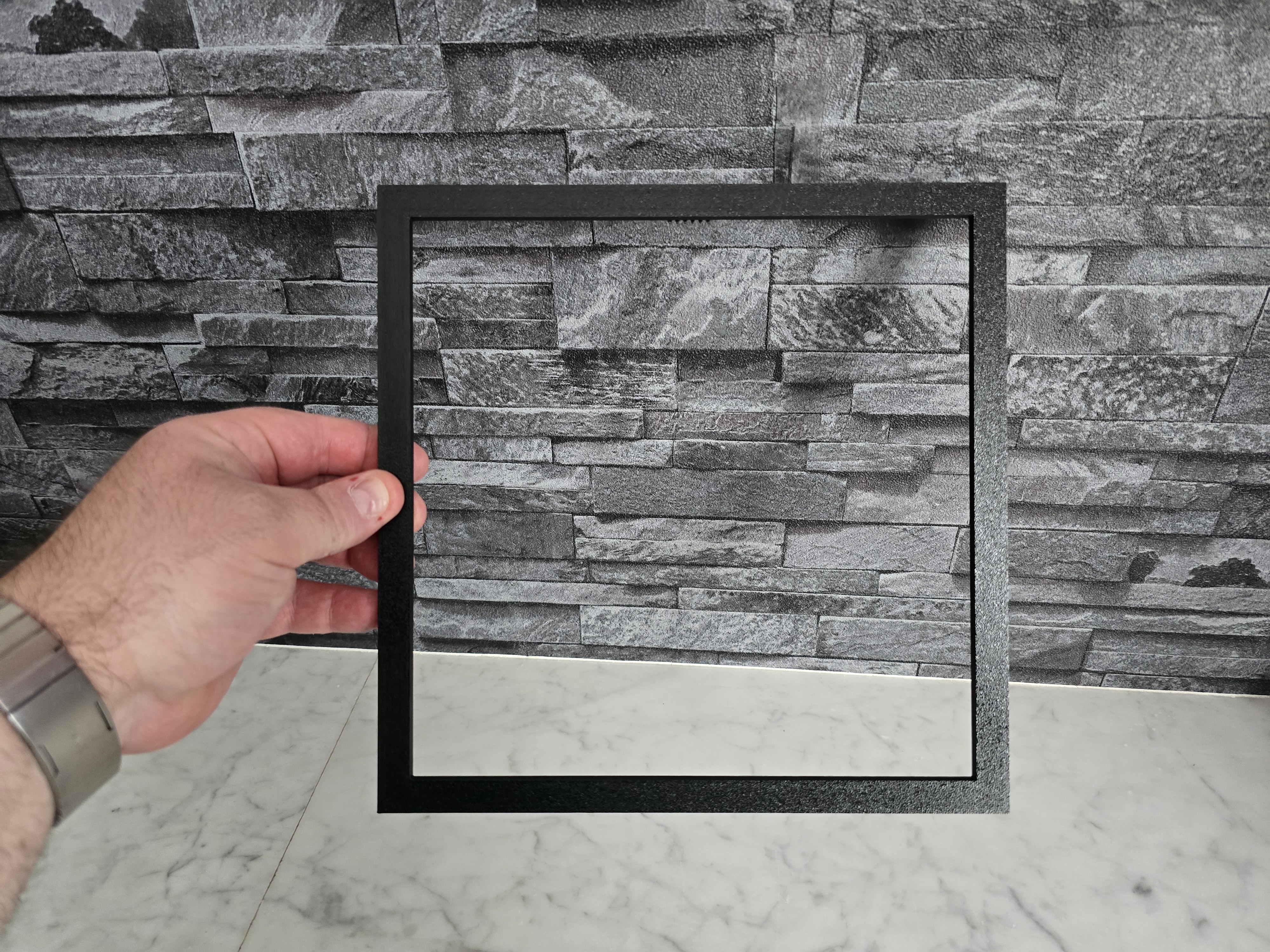 Miniatura 40 do modelo 3D Frame for Hueforge various dimensions.