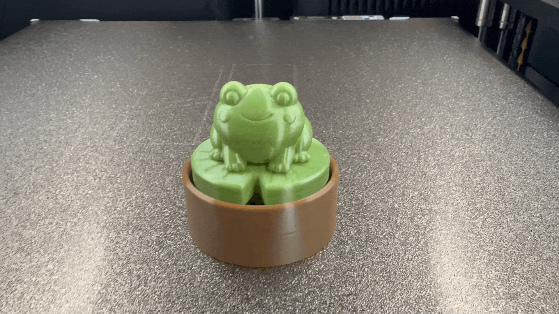 Adorable Kawaii Frog Lily Clicker Fidget